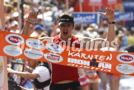 Ironman Austria. Schwimmen, Radfahren, Laufen. Johannes Polak (AUT). Klagenfurt, am 13.7.2008.
Copyright Kuess

---
pressefotos, pressefotografie, kuess, qs, qspictures, sport, bild, bilder, bilddatenbank