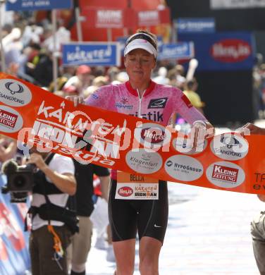 Ironman Austria. Schwimmen, Radfahren, Laufen. Bella Comerford (GBR). Klagenfurt, am 13.7.2008.
Copyright Kuess

---
pressefotos, pressefotografie, kuess, qs, qspictures, sport, bild, bilder, bilddatenbank