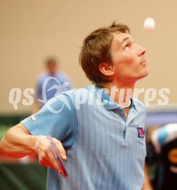 Tischtennis.  Werner Schlager. Faak, 18.7.2008.
Copyright Kuess

---
pressefotos, pressefotografie, kuess, qs, qspictures, sport, bild, bilder, bilddatenbank