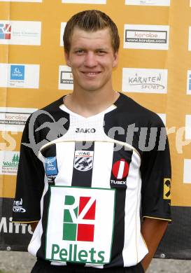 Fussball. WAC/St. Andrae. Markus Hubmann. St. Andrae, 17.7.2008.
Copyright Kuess

---
pressefotos, pressefotografie, kuess, qs, qspictures, sport, bild, bilder, bilddatenbank