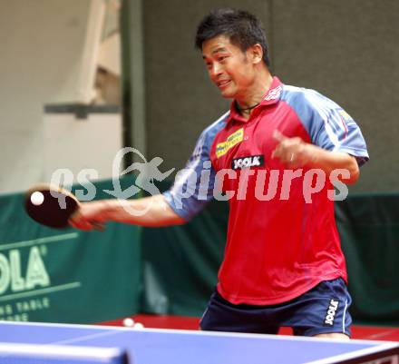 Tischtennis.  Chen Weixing . Faak, 18.7.2008.
Copyright Kuess

---
pressefotos, pressefotografie, kuess, qs, qspictures, sport, bild, bilder, bilddatenbank