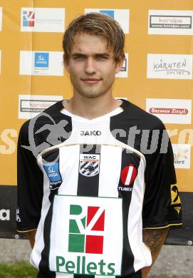 Fussball. WAC/St. Andrae. Christopher Sauerschnig. St. Andrae, 17.7.2008.
Copyright Kuess

---
pressefotos, pressefotografie, kuess, qs, qspictures, sport, bild, bilder, bilddatenbank