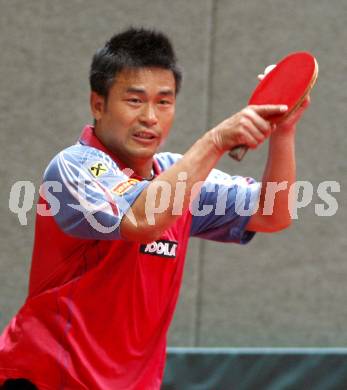 Tischtennis.  Chen Weixing. Faak, 18.7.2008.
Copyright Kuess

---
pressefotos, pressefotografie, kuess, qs, qspictures, sport, bild, bilder, bilddatenbank