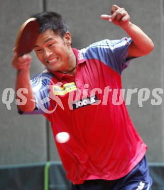 Tischtennis.  Chen Weixing. Faak, 18.7.2008.
Copyright Kuess

---
pressefotos, pressefotografie, kuess, qs, qspictures, sport, bild, bilder, bilddatenbank