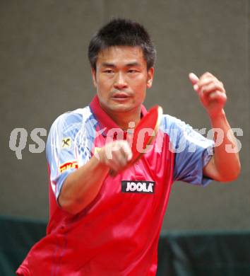 Tischtennis. Chen Weixing . Faak, 18.7.2008.
Copyright Kuess

---
pressefotos, pressefotografie, kuess, qs, qspictures, sport, bild, bilder, bilddatenbank