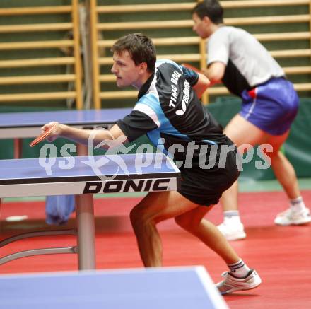 Tischtennis.  Timo Boll. Faak, 18.7.2008.
Copyright Kuess

---
pressefotos, pressefotografie, kuess, qs, qspictures, sport, bild, bilder, bilddatenbank