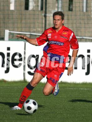 Fussball. Testspiel. SAK gegen Olimpia Ljubljana. Michael Huebler (SAK). Klagenfurt, 19.7.2008
Copyright Kuess

---
pressefotos, pressefotografie, kuess, qs, qspictures, sport, bild, bilder, bilddatenbank