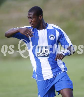 Fussball. Testspiel. Eintrach Frankfurt gegen Wigan Athletic. Oliver Kapo (Wigan). Bad Bleiberg, am 22.7.2008
Copyright Kuess

---
pressefotos, pressefotografie, kuess, qs, qspictures, sport, bild, bilder, bilddatenbank