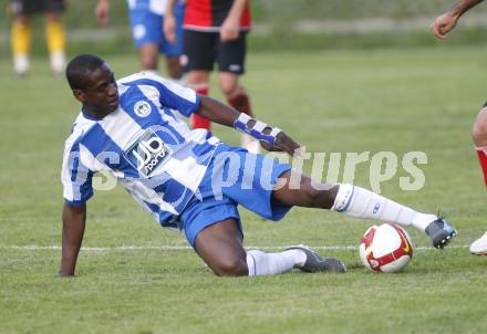 Fussball. Testspiel. Eintrach Frankfurt gegen Wigan Athletic. Oliver Kapo (Wigan). Bad Bleiberg, am 22.7.2008
Copyright Kuess

---
pressefotos, pressefotografie, kuess, qs, qspictures, sport, bild, bilder, bilddatenbank