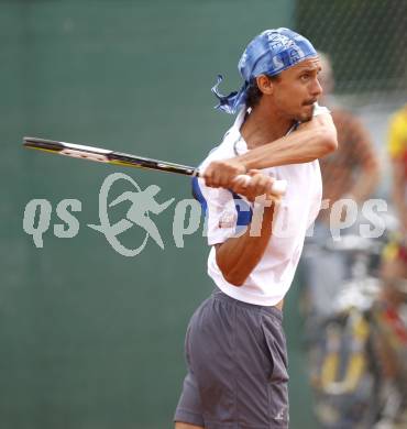 Tennis. Oesterreichische Meisterschaft. Rainer Eitzinger. Villach, am 26.7.2008
Copyright Kuess

---
pressefotos, pressefotografie, kuess, qs, qspictures, sport, bild, bilder, bilddatenbank