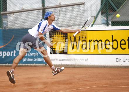 Tennis. Oesterreichische Meisterschaft. Rainer Eitzinger. Villach, am 26.7.2008
Copyright Kuess

---
pressefotos, pressefotografie, kuess, qs, qspictures, sport, bild, bilder, bilddatenbank