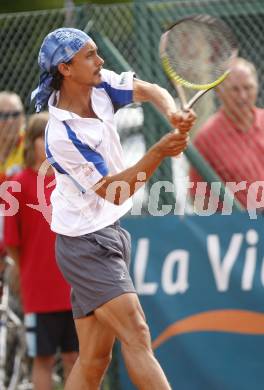 Tennis. Oesterreichische Meisterschaft. Rainer Eitzinger. Villach, am 26.7.2008
Copyright Kuess

---
pressefotos, pressefotografie, kuess, qs, qspictures, sport, bild, bilder, bilddatenbank