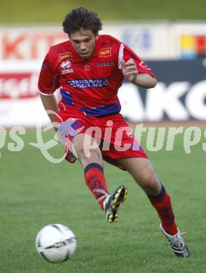 Fussball. OEFB-CUP.  SK WAC/St. Andrae gegen SAK Klagenfurt. Edmir Edo Adilovic (SAK). Wolfsberg, am 25.7.2008
Copyright Kuess

---
pressefotos, pressefotografie, kuess, qs, qspictures, sport, bild, bilder, bilddatenbank