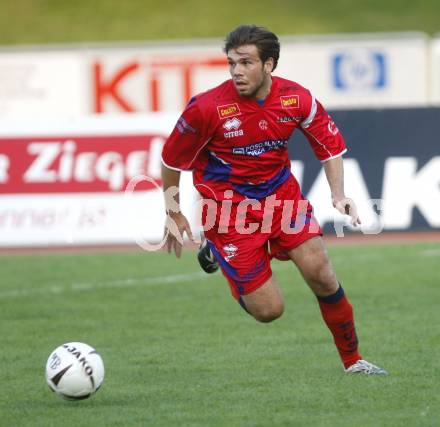 Fussball. OEFB-CUP.  SK WAC/St. Andrae gegen SAK Klagenfurt. Edmir Edo Adilovic (SAK). Wolfsberg, am 25.7.2008
Copyright Kuess

---
pressefotos, pressefotografie, kuess, qs, qspictures, sport, bild, bilder, bilddatenbank