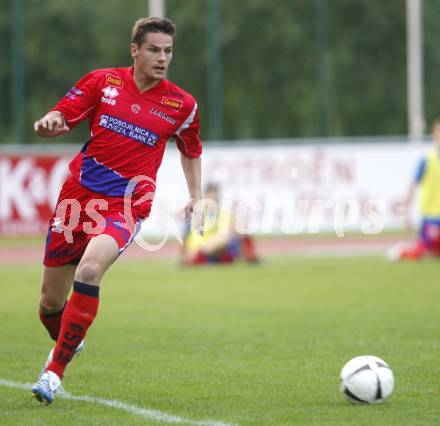 Fussball. OEFB-CUP.  SK WAC/St. Andrae gegen SAK Klagenfurt. Michael Huebler (SAK). Wolfsberg, am 25.7.2008
Copyright Kuess

---
pressefotos, pressefotografie, kuess, qs, qspictures, sport, bild, bilder, bilddatenbank