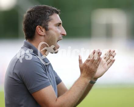 Fussball. OEFB-CUP.  SK WAC/St. Andrae gegen SAK Klagenfurt. Trainer Goran Lucic (SAK). Wolfsberg, am 25.7.2008
Copyright Kuess

---
pressefotos, pressefotografie, kuess, qs, qspictures, sport, bild, bilder, bilddatenbank