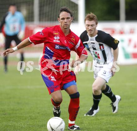 Fussball. OEFB-CUP.  SK WAC/St. Andrae gegen SAK Klagenfurt. Mathias Berchtold (St.Andrae), Drazen Zezelj (SAK). Wolfsberg, am 25.7.2008
Copyright Kuess

---
pressefotos, pressefotografie, kuess, qs, qspictures, sport, bild, bilder, bilddatenbank