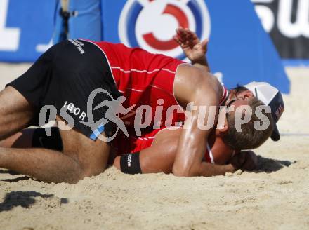 Beachvolleyball. Grand Slam 2008. KOLODINSKY Igor, BARSOUK Dmitri (RUS). 
Klagenfurt,3.8.2008.
Copyright Kuess

---
pressefotos, pressefotografie, kuess, qs, qspictures, sport, bild, bilder, bilddatenbank