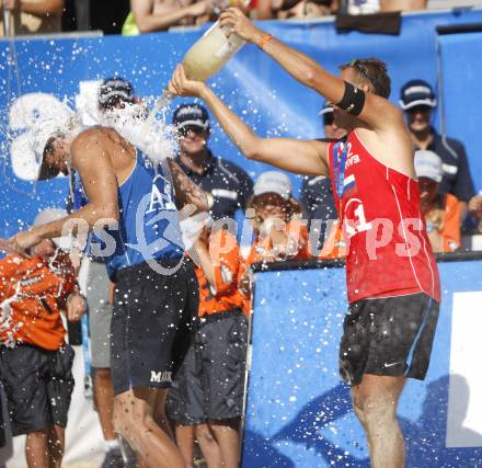 Beachvolleyball. Grand Slam 2008. BARSOUK Dmitri (RUS), WILLIAMS Mark (USA). 
Klagenfurt,3.8.2008.
Copyright Kuess

---
pressefotos, pressefotografie, kuess, qs, qspictures, sport, bild, bilder, bilddatenbank