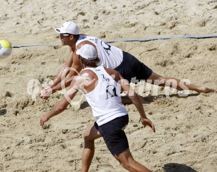 Beachvolleyball. Grand Slam 2008. WILLIAMS Mark, METZGER Stein (USA). Klagenfurt, 3.8.2008.
Copyright Kuess

---
pressefotos, pressefotografie, kuess, qs, qspictures, sport, bild, bilder, bilddatenbank