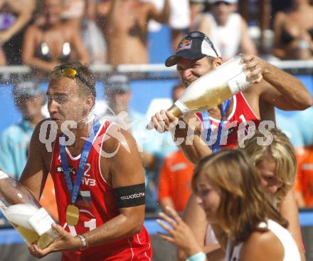 Beachvolleyball. Grand Slam 2008. KOLODINSKY Igor, BARSOUK Dmitri (RUS). 
Klagenfurt,3.8.2008.
Copyright Kuess

---
pressefotos, pressefotografie, kuess, qs, qspictures, sport, bild, bilder, bilddatenbank