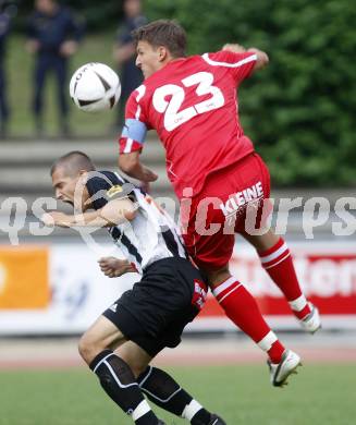 Fussball Regionalliga. WAC/St. Andrae gegen GAK. Stefan Korepp (WAC), Christoph Krasser (GAK). Wolfsberg, am 1.8.2008.
Foto: Kuess
---
pressefotos, pressefotografie, kuess, qs, qspictures, sport, bild, bilder, bilddatenbank