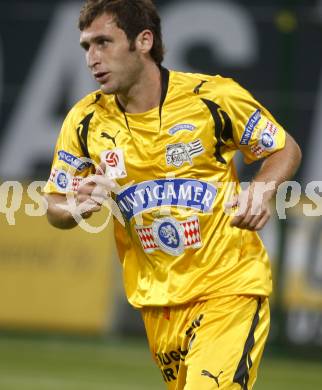Fussball tipp3 Bundesliga. SK Austria Kaernten gegen SK Sturm Graz. Ilia Kandelaki (Sturm). Klagenfurt, am 6.8.2008.
Foto: Kuess

---
pressefotos, pressefotografie, kuess, qs, qspictures, sport, bild, bilder, bilddatenbank