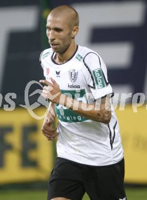 Fussball tipp3 Bundesliga. SK Austria Kaernten gegen SK Sturm Graz. Patrick Wolf (Kaernten). Klagenfurt, am 6.8.2008.
Foto: Kuess

---
pressefotos, pressefotografie, kuess, qs, qspictures, sport, bild, bilder, bilddatenbank