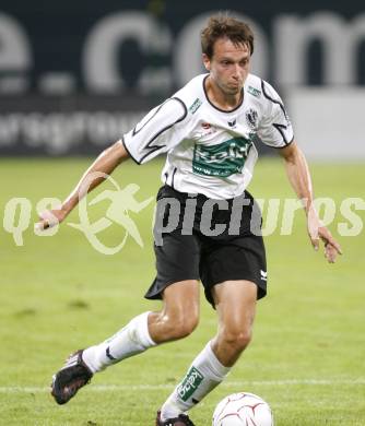 Fussball tipp3 Bundesliga. SK Austria Kaernten gegen SK Sturm Graz. Wolfgang Bubenik (Kaernten). Klagenfurt, am 6.8.2008.
Foto: Kuess

---
pressefotos, pressefotografie, kuess, qs, qspictures, sport, bild, bilder, bilddatenbank
