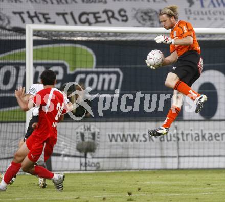 Fussball tipp3 Bundesliga. SK Austria Kaernten gegen Mattersburg. Schranz Andreas (Kaernten), Klagenfurt, 9.8.2008
Copyright Kuess

---
pressefotos, pressefotografie, kuess, qs, qspictures, sport, bild, bilder, bilddatenbank
