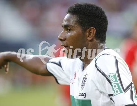 Fussball tipp3 Bundesliga. SK Austria Kaernten gegen SV Mattersburg. Sandro Da Silva (Kaernten). Klagenfurt, am 9.8.2008.
Foto: Kuess

---
pressefotos, pressefotografie, kuess, qs, qspictures, sport, bild, bilder, bilddatenbank