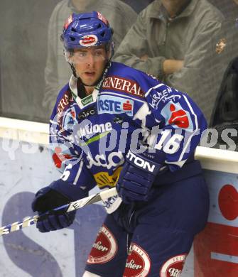 Eishockey Bundesliga. Testspiel. VSV gegen Augsburger Panthers.  Dan Cavanaugh (VSV). Villach, am 24.8.2008.
Foto: Kuess

---
pressefotos, pressefotografie, kuess, qs, qspictures, sport, bild, bilder, bilddatenbank