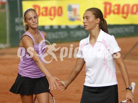 Tennisturnier Poertschach. Denise Scheiflinger, Carina Paulitsch. Poertschach, am 26.8.2008.
Foto: Kuess
---
pressefotos, pressefotografie, kuess, qs, qspictures, sport, bild, bilder, bilddatenbank