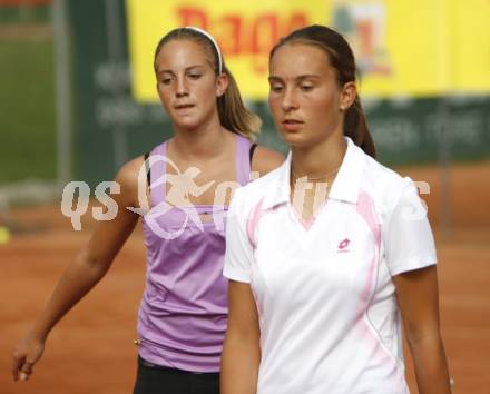 Tennisturnier Poertschach. Denise Scheiflinger, Carina Paulitsch. Poertschach, am 26.8.2008.
Foto: Kuess
---
pressefotos, pressefotografie, kuess, qs, qspictures, sport, bild, bilder, bilddatenbank