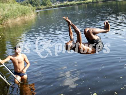 Fussball. Tipp3 Bundesliga. SK Austria Kaernten. Rocha Sobrinho Filho Adi , Da Silva Alexandre Chiquinho. Hafnersee, 28.8.2008.
Foto: Kuess
---
pressefotos, pressefotografie, kuess, qs, qspictures, sport, bild, bilder, bilddatenbank