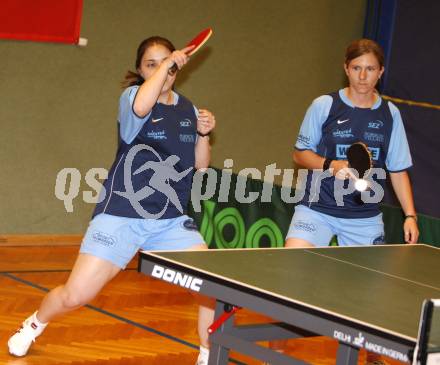 Tischtennis. TTC Villach. Bundesliga. Mariani Nonaka, Katja Feldkircher. Villach, 28.8.2008
Foto: Kuess
---
pressefotos, pressefotografie, kuess, qs, qspictures, sport, bild, bilder, bilddatenbank