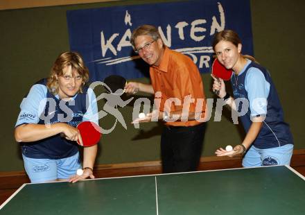 Tischtennis. TTC Villach. Bundesliga. Feuerabend Bettina, Peter Kaiser, Katja Feldkircher . Villach, 28.8.2008
Foto: Kuess
---
pressefotos, pressefotografie, kuess, qs, qspictures, sport, bild, bilder, bilddatenbank