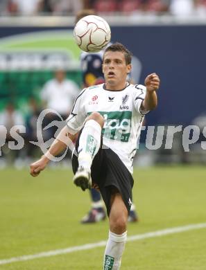 Fussball. Tipp3 Bundesliga. SK Kelag Kaernten gegen Red Bull Salzburg. Zlatko Junuzovic (Kaernten). Klagenfurt, 31.8.2008
Foto: Kuess

---
pressefotos, pressefotografie, kuess, qs, qspictures, sport, bild, bilder, bilddatenbank