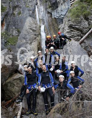 EBEL. Eishockey Bundesliga. Teambuilding KAC. Lienz, am 1.9.2008.
Foto: Kuess

---
pressefotos, pressefotografie, kuess, qs, qspictures, sport, bild, bilder, bilddatenbank