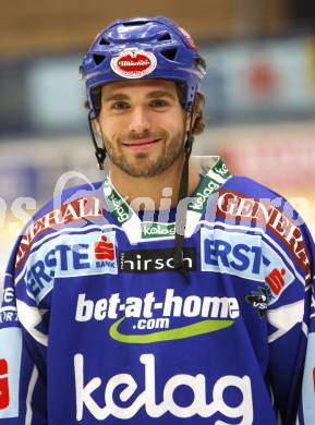 EBEL. Eishockey Bundesliga. Mannschaftsfototermin VSV. Nikolas Petrik. Villach, am 2.9.2008.
Foto: Kuess

---
pressefotos, pressefotografie, kuess, qs, qspictures, sport, bild, bilder, bilddatenbank