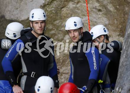 EBEL. Eishockey Bundesliga. Teambuilding KAC. Quantschnig, Herbert Ratz. Lienz, am 1.9.2008.
Foto: Kuess

---
pressefotos, pressefotografie, kuess, qs, qspictures, sport, bild, bilder, bilddatenbank