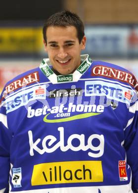 EBEL. Eishockey Bundesliga. Mannschaftsfototermin VSV. Bernhard Starkbaum. Villach, am 2.9.2008.
Foto: Kuess

---
pressefotos, pressefotografie, kuess, qs, qspictures, sport, bild, bilder, bilddatenbank