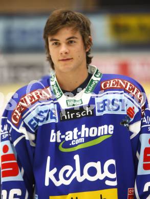 EBEL. Eishockey Bundesliga. Mannschaftsfototermin VSV. Christoph Martinz. Villach, am 2.9.2008.
Foto: Kuess

---
pressefotos, pressefotografie, kuess, qs, qspictures, sport, bild, bilder, bilddatenbank