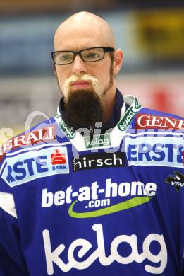 EBEL. Eishockey Bundesliga. Mannschaftsfototermin VSV. Markus Peintner. Villach, am 2.9.2008.
Foto: Kuess

---
pressefotos, pressefotografie, kuess, qs, qspictures, sport, bild, bilder, bilddatenbank