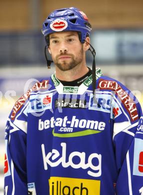 EBEL. Eishockey Bundesliga. Mannschaftsfototermin VSV. Justin Mapletoft. Villach, am 2.9.2008.
Foto: Kuess

---
pressefotos, pressefotografie, kuess, qs, qspictures, sport, bild, bilder, bilddatenbank