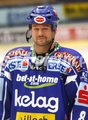 EBEL. Eishockey Bundesliga. Mannschaftsfototermin VSV. Roland Kaspitz. Villach, am 2.9.2008.
Foto: Kuess

---
pressefotos, pressefotografie, kuess, qs, qspictures, sport, bild, bilder, bilddatenbank