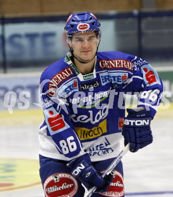 EBEL. Eishockey Bundesliga. Mannschaftsfototermin VSV. Jonathan Ferland. Villach, am 2.9.2008.
Foto: Kuess

---
pressefotos, pressefotografie, kuess, qs, qspictures, sport, bild, bilder, bilddatenbank