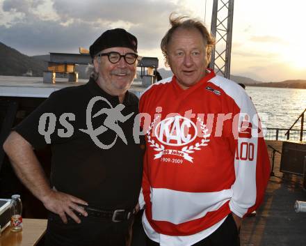 EBEL. Eishockey Bundesliga. Mannschaftspraesentation KAC. Woertherseebuehne. Klagenfurt, am 4.9.2008.
Foto: Kuess

---
pressefotos, pressefotografie, kuess, qs, qspictures, sport, bild, bilder, bilddatenbank