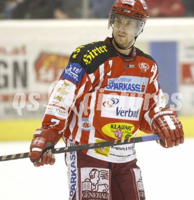 EBEL. Eishockey Bundesliga. Testspiel. KAC gegen Schwenningen. Herbert Ratz (KAC). Klagenfurt, 5.9.2008.
Foto: Kuess

---
pressefotos, pressefotografie, kuess, qs, qspictures, sport, bild, bilder, bilddatenbank