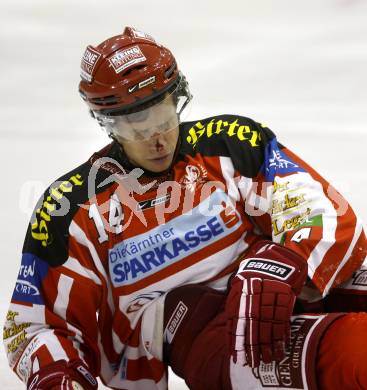 EBEL. Eishockey Bundesliga. Testspiel. KAC gegen Schwenningen. Johannes reichel. Klagenfurt, 5.9.2008.
Foto: Kuess

---
pressefotos, pressefotografie, kuess, qs, qspictures, sport, bild, bilder, bilddatenbank